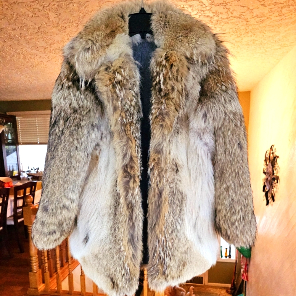Canadian Coyote Fur Coat